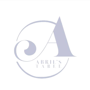 Abril's table Logo